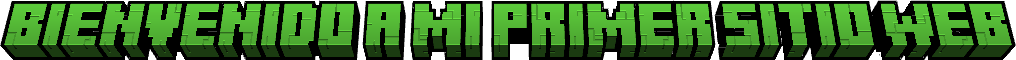 Mi primer sitio web